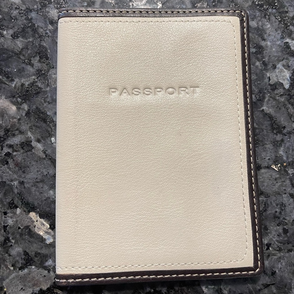 Coach Passport Cover